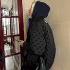 Dotted Snowman Jumper_black