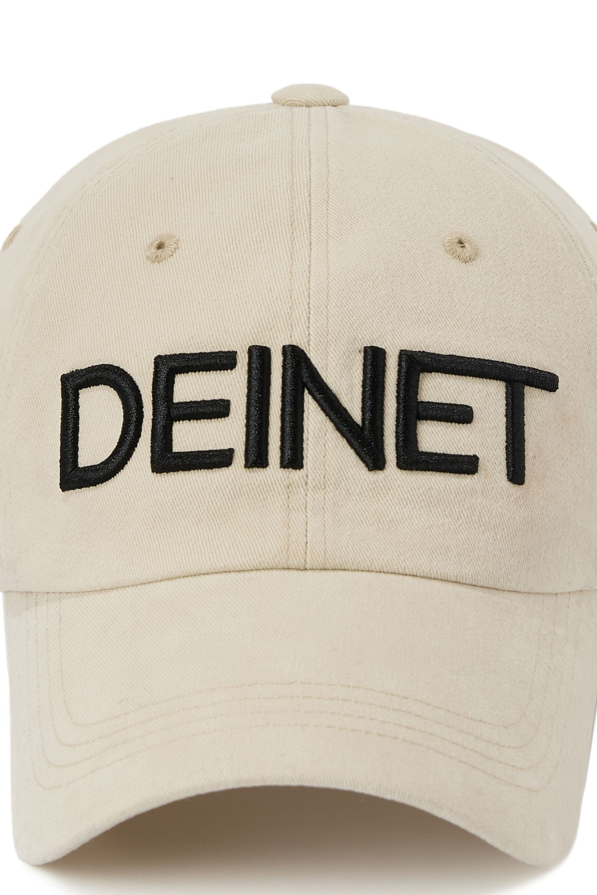 韓国人気ブランド ★ DEINET ★BIG LOGO CAP DEINET LOGO CAP IN BEIGE - 감도 깊은 취향 셀렉트샵 29CM