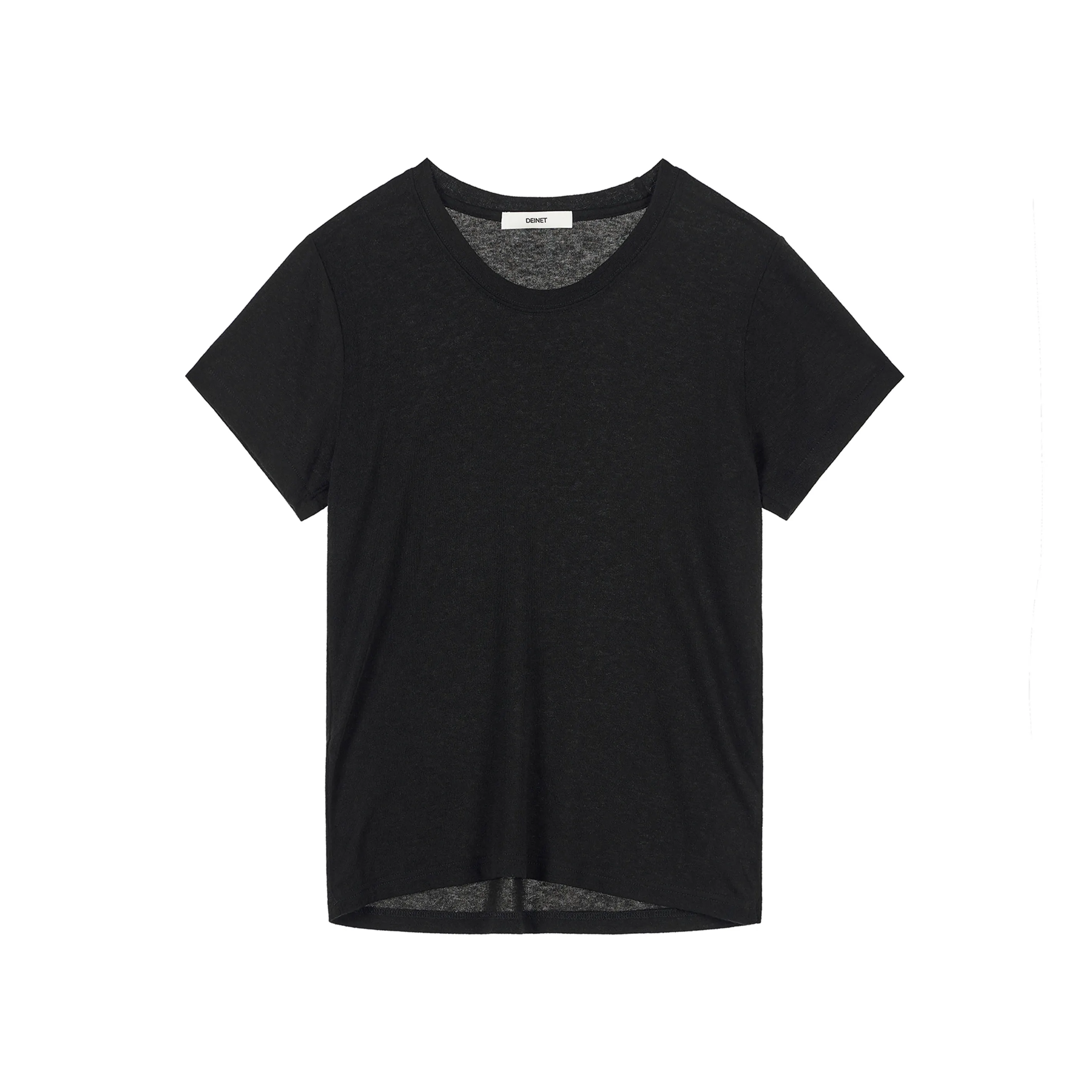 SIO SEOUL PEARL SHORT SLEEVE TOP [BLACK] - 감도 깊은 취향