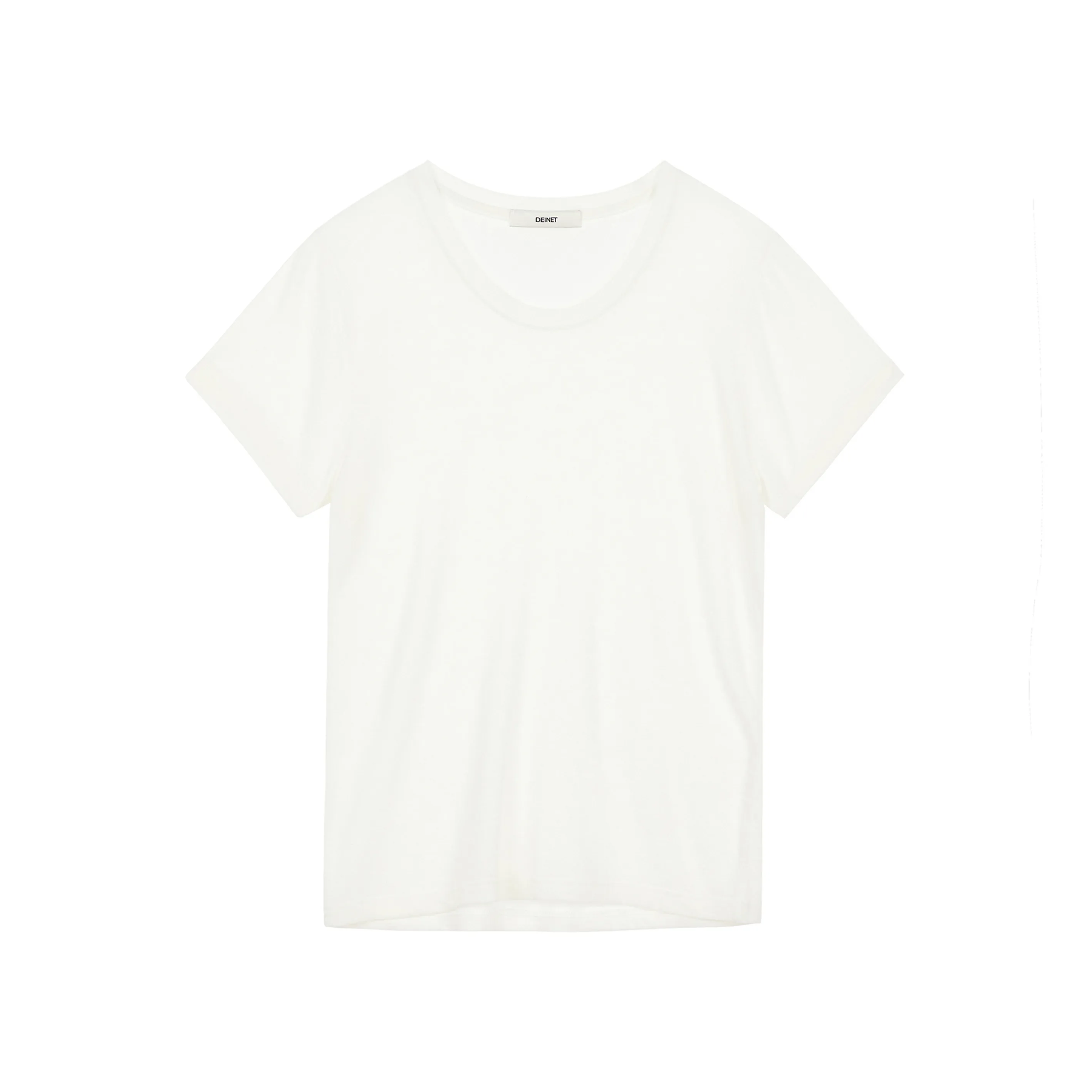 LUSH SWIRL MODAL TEE (WHITE MELANGE) - 감도 깊은 취향 셀렉트