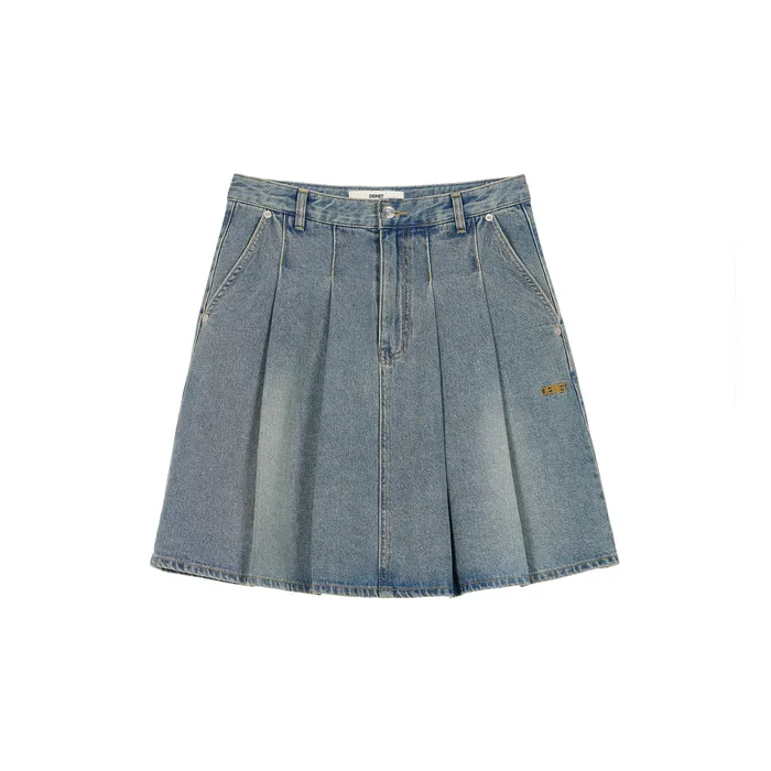 [DEINET] DENIM PLEATS SKIRTS /追跡付 pleats denim skirt – BUNNY APARTMENT