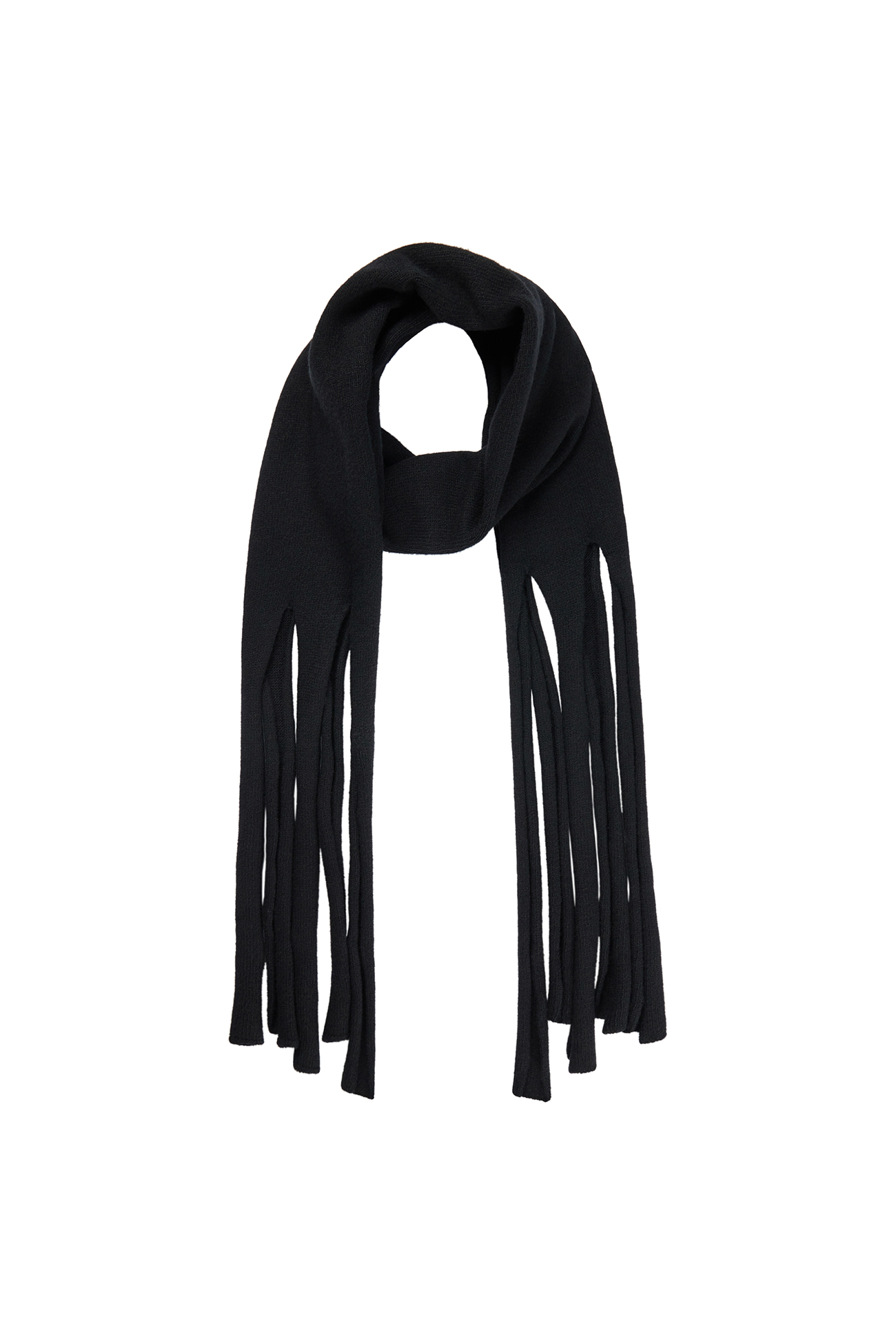 ファッション雑貨・小物その他 +DEINET+ TWIG LONG MUFFLER IN BLACK KDTXG4WB311 TWIG LONG MUFFLER IN BLACK - 감도 깊은 취향 셀렉트샵 29CM