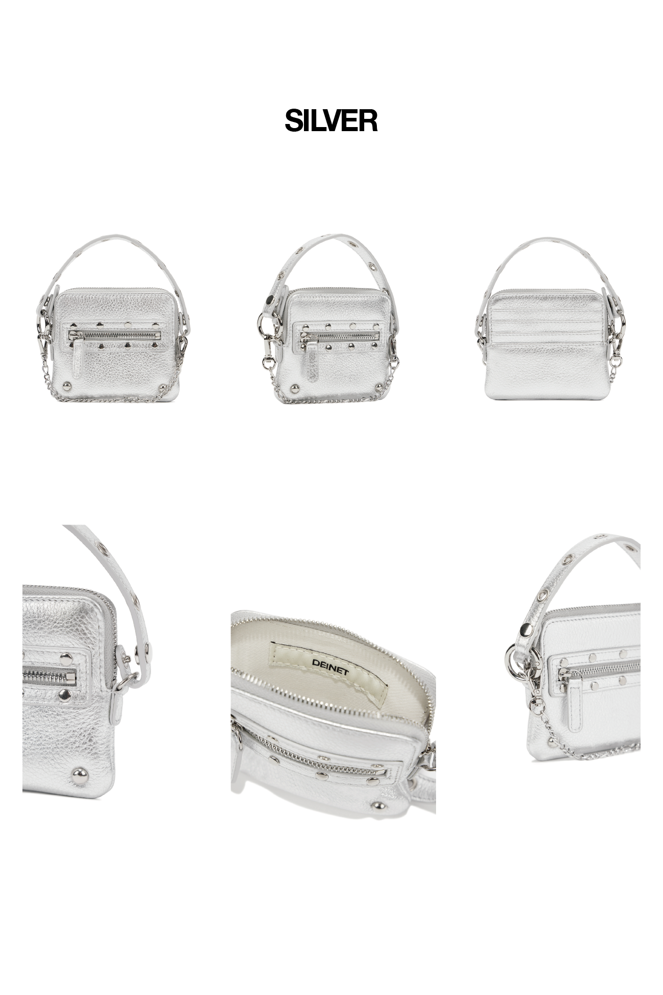 DEINET STUD CROSS CHAIN WALLET IN ディニット DEINET STUD CROSS CHAIN WALLET
