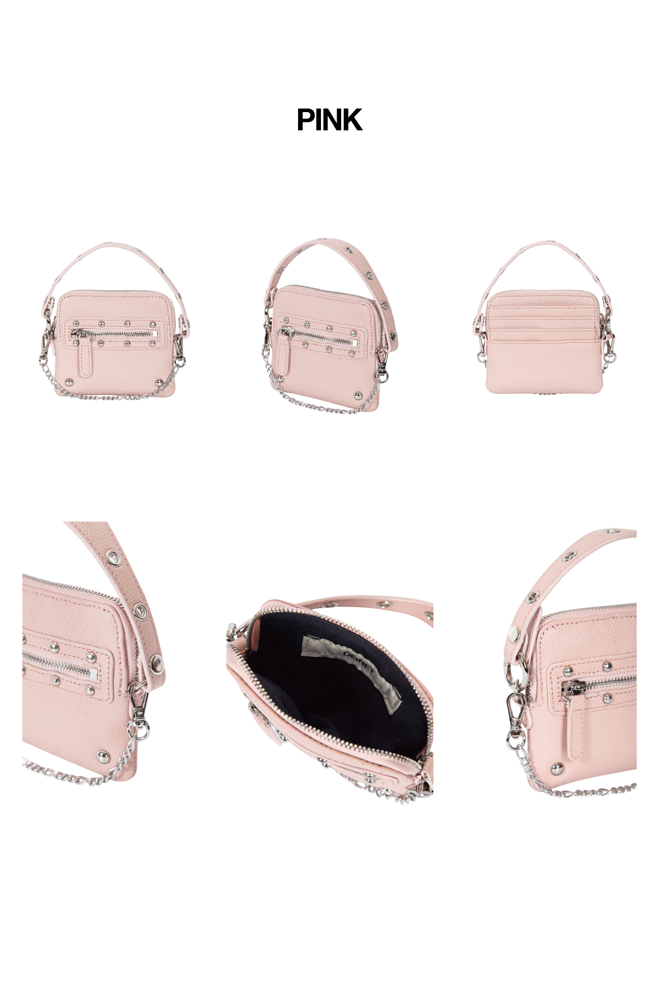 DEINET STUD CROSS CHAIN WALLET 8カラー DEINET STUD CROSS CHAIN WALLET - 감도 깊은 취향 셀렉트샵 29CM