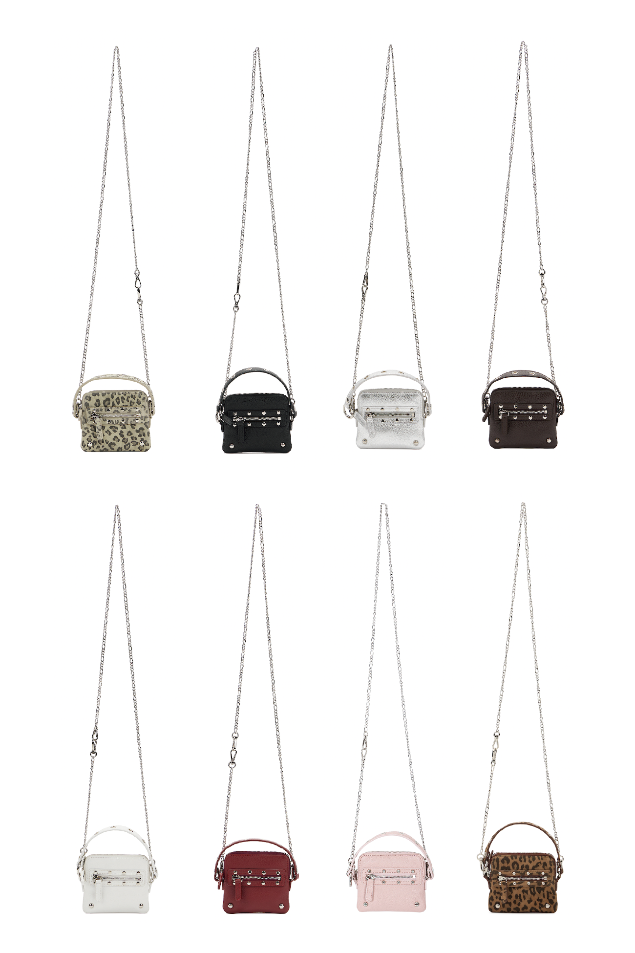 DEINET STUD CROSS CHAIN WALLET 8カラー DEINET STUD CROSS CHAIN WALLET - 감도 깊은 취향 셀렉트샵 29CM