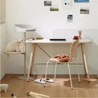 캐스터네츠 1200폭 데스크스텝 책상 세트