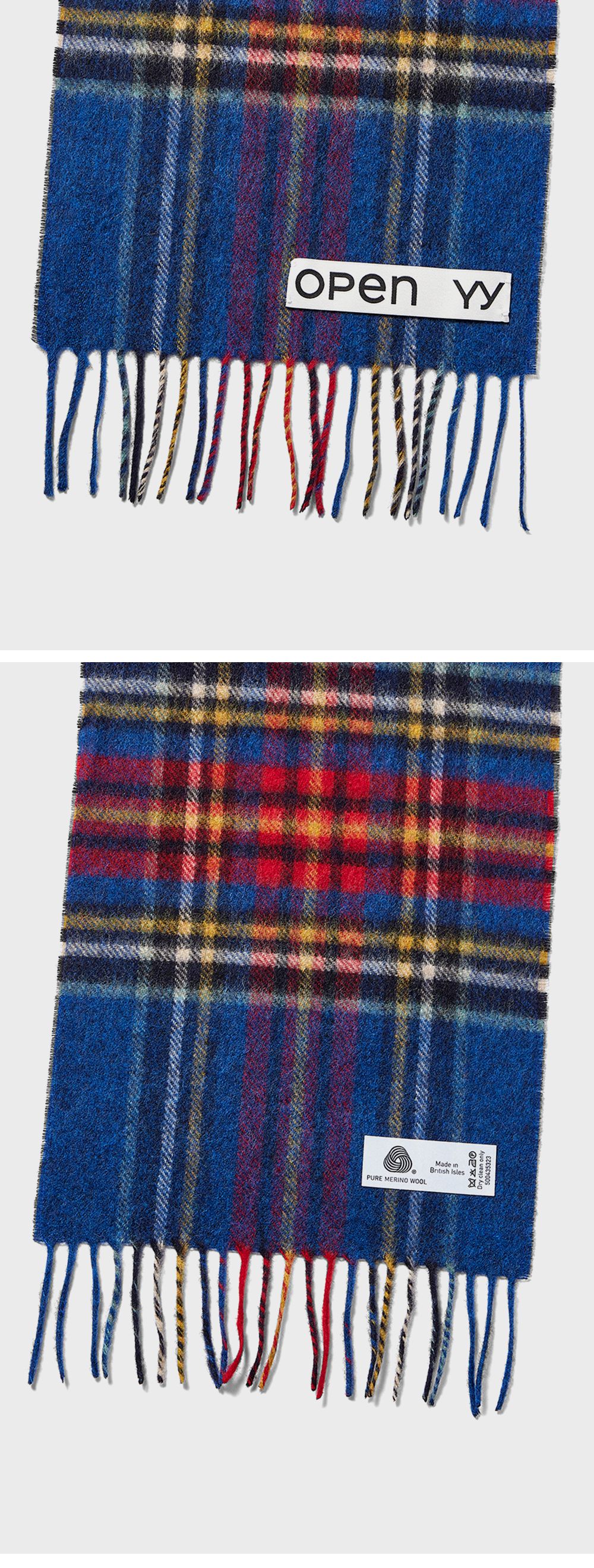 OpenYy★韓国★人気★OPEN YY TARTAN WOOL SCARF OPEN YY TARTAN WOOL SCARF - メルカリ