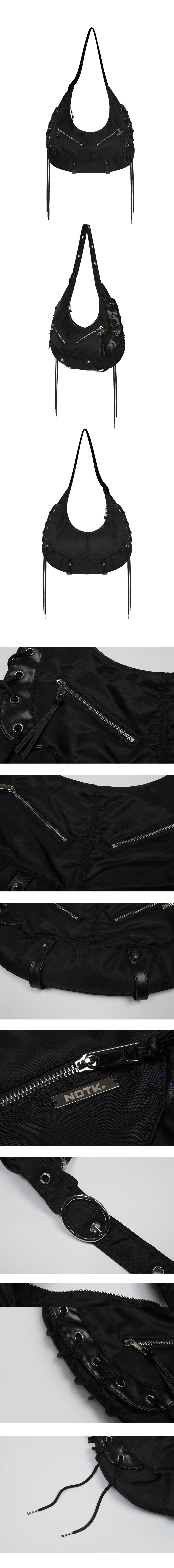Halfmoon Moto Cross Bag (NYLON) - 감도 깊은 취향 셀렉트샵 29CM