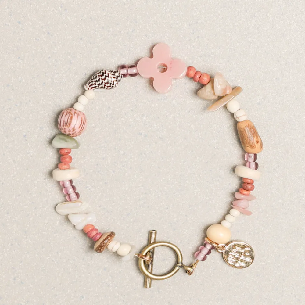 ブレスレット [KINDABABY] nacre rabbit bracelet MUSINSA公式 | KINDABABY nacre rabbit bracelet (2color)