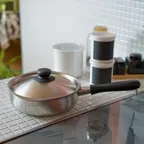 소리야나기 통3중 인덕션 스텐 무광 편수냄비 22cm