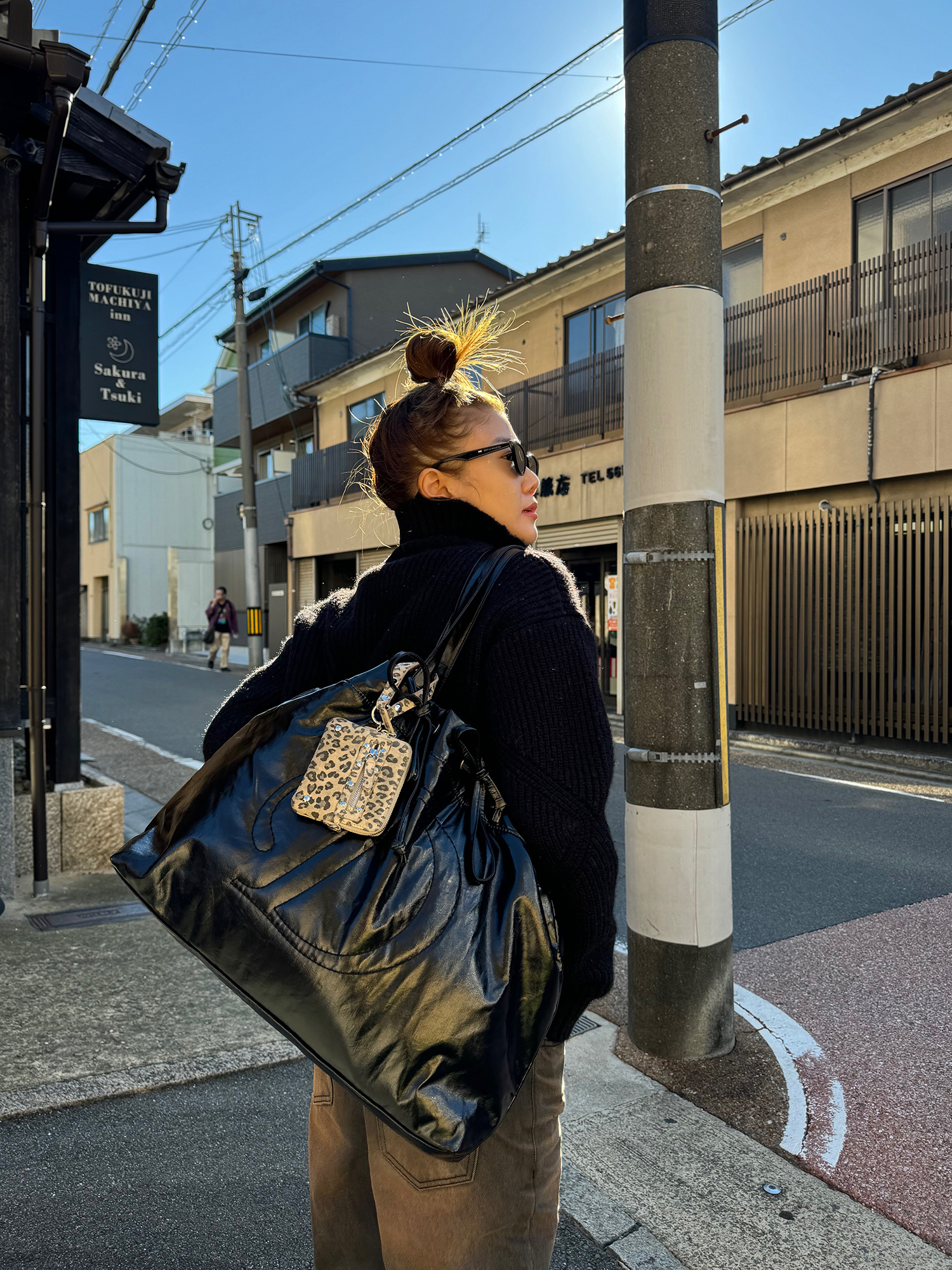 DEINET ♥ D STITCH PADDING GYM SACK /追跡付 D STITCH PADDING BAG IN BLACK - 감도 깊은 취향 셀렉트샵 29CM