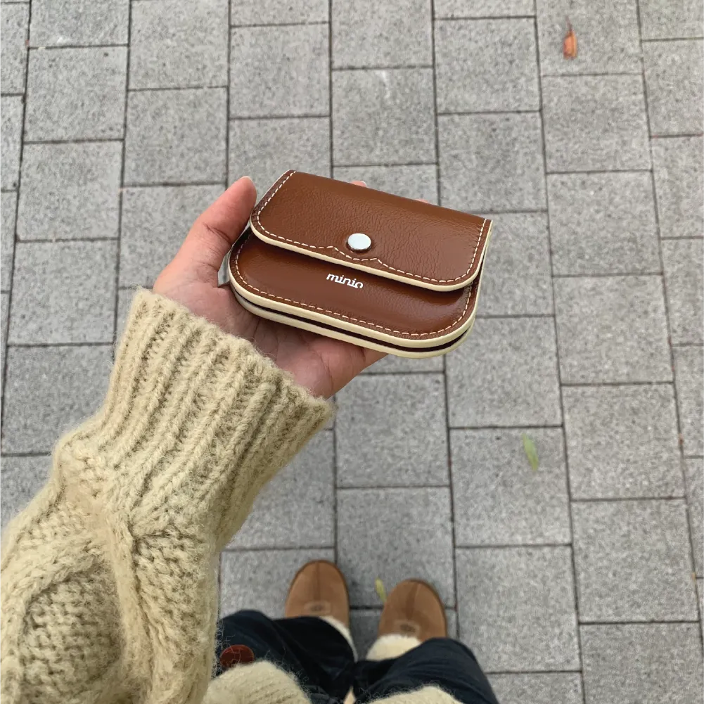 ＊韓国＊［minio］nunu wallet 2color minio] nunu wallet (strawberry cream pound) - 감도 깊은 취향