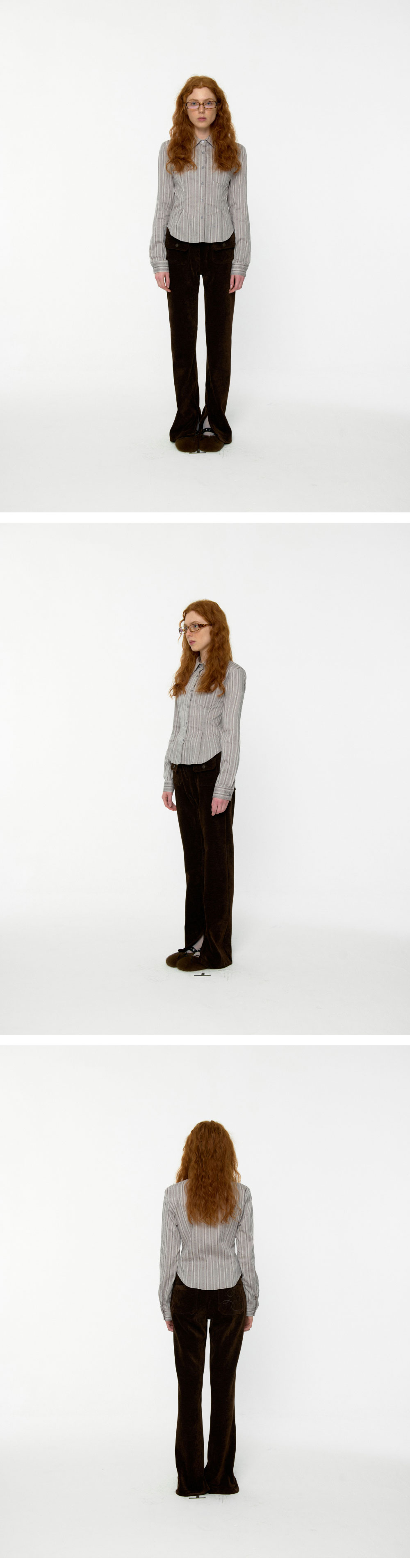 【LOULOUSEOUL】Linda Boots Cut Corduroy Pants (Brown) Linda Boots Cut Corduroy Pants (Brown) - 감도 깊은 취향