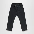 (M) Tapered 5 Pocket Pants (Medium Black)