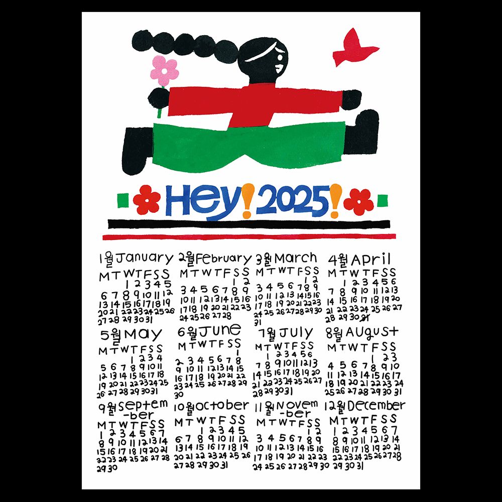 MIZOSASORA 2025 포스터형 달력, 미조사소라