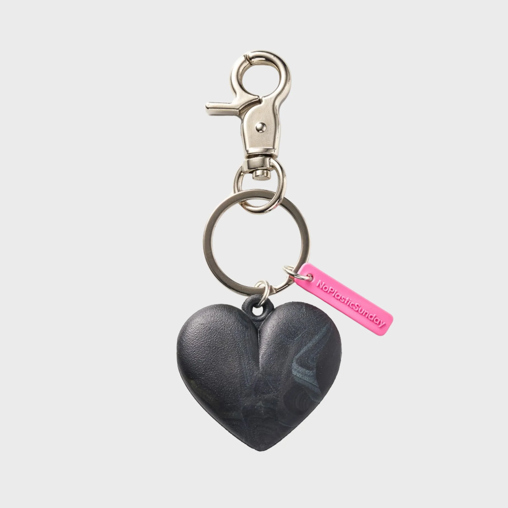 ◎NFF◎ heart row mirror keyringblack nff1 heart row mirror keyring-black - 감도 깊은 취향 셀렉트샵 29CM