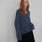 Belle sailor knit (cloudy blue)