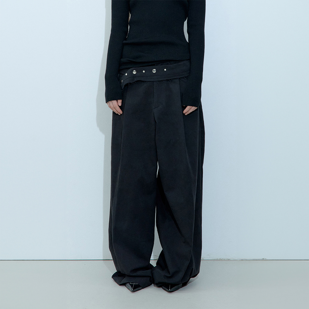 Banding Terry Pants [ Black ] - 감도 깊은 취향 셀렉트샵 29CM