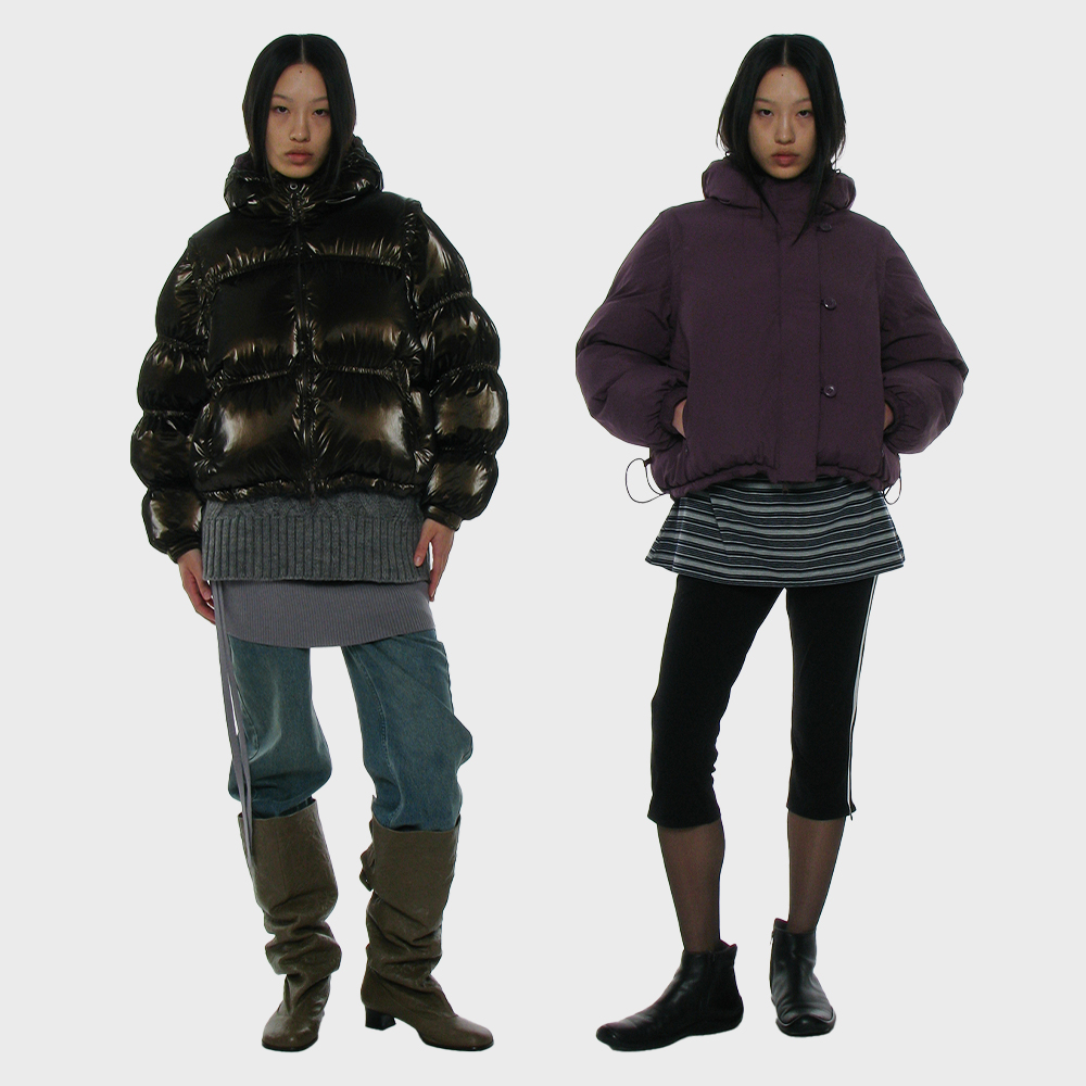 3M THINSULATE 2WAY REVERSIBLE HOODED PARKA_BROWN - 감도 깊은