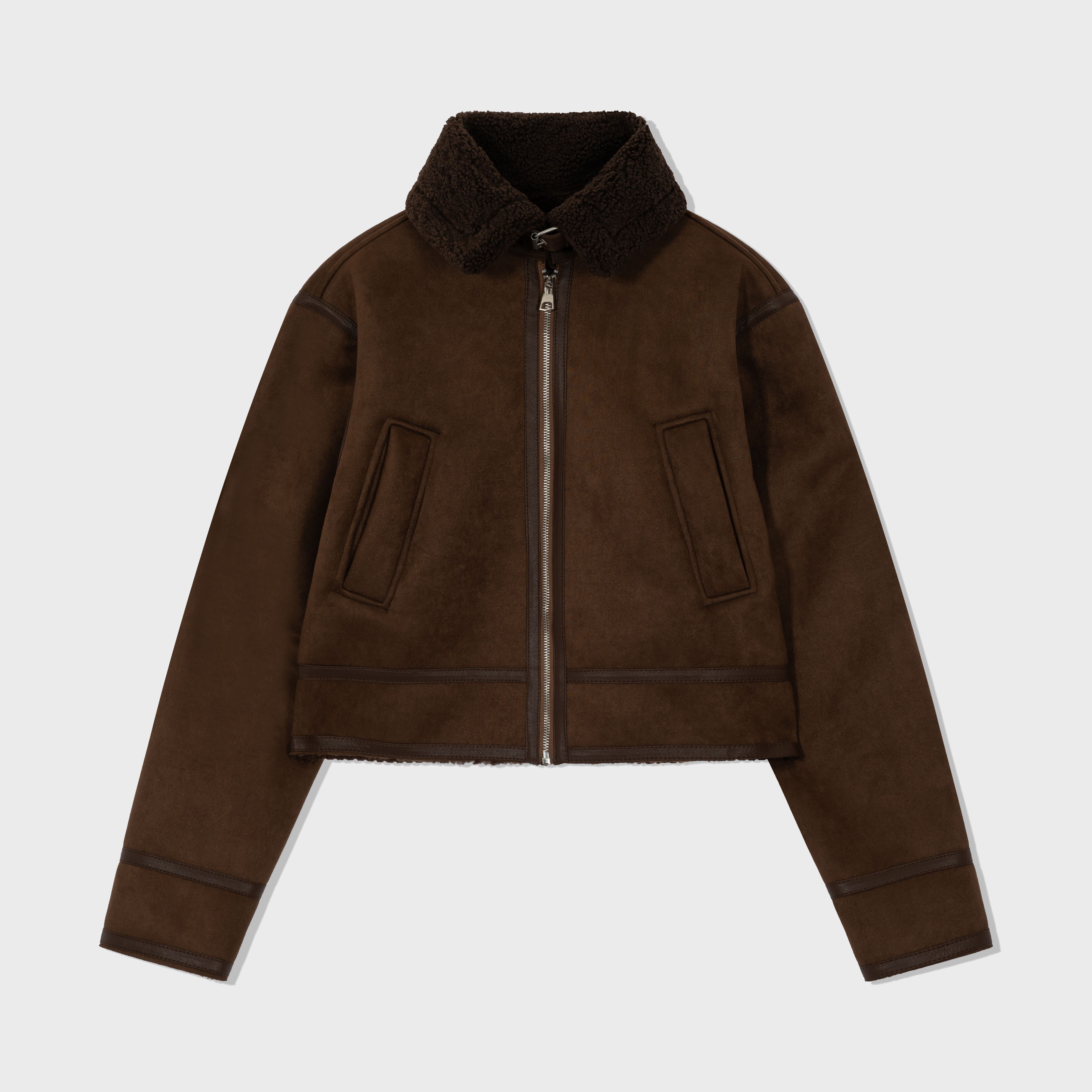 【LOULOUSEOUL】Winter Zip-up Fur Jacket (Brown) Winter Zip-up Fur Jacket (Brown) - 감도 깊은 취향 셀렉트샵 29CM