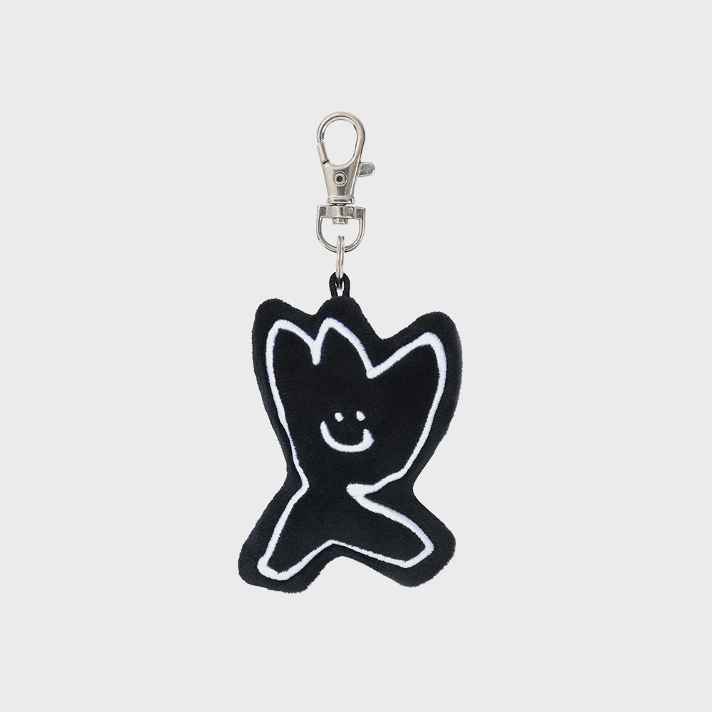 PNF x IUGA] LEOPARD KIDZ Keyring (Black) - 감도 깊은 취향