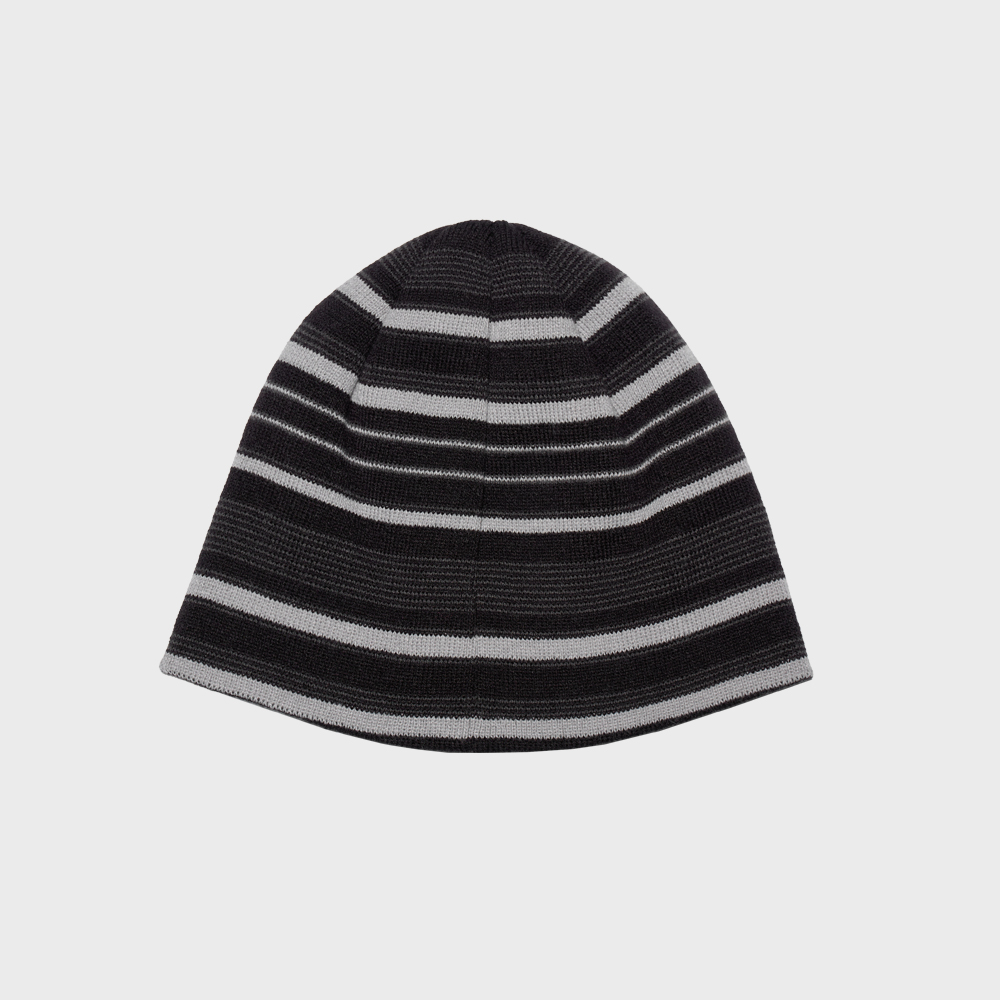 【HELLO SUNRISE】 Multi Stripe Beanie / 追跡付 헬로선라이즈 멀티 스트라이프 비니 블랙 | Hello Sunrise | KREAM