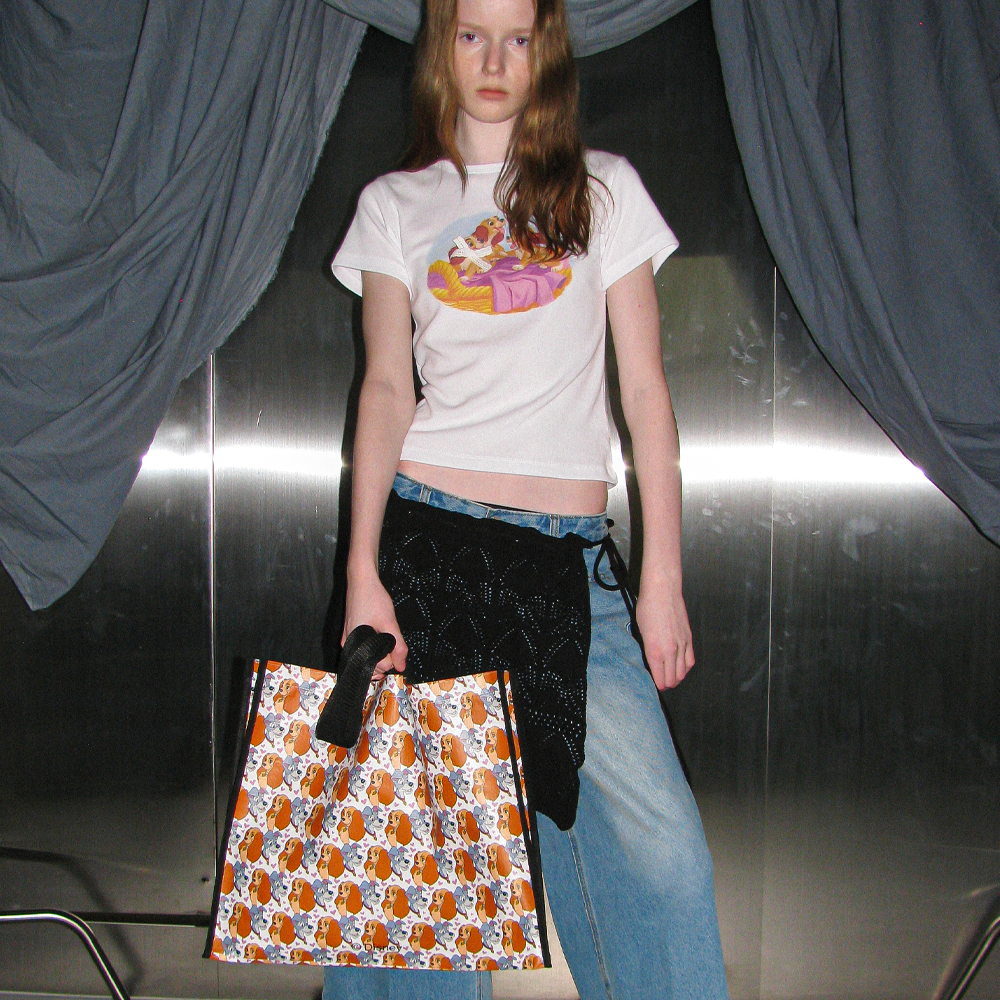 ☆人気☆【RONRON】☆RIBBON SCOTCH LAYERED KNIT LAP SKIR.T☆ RIBBON SCOTCH LAYERED KNIT LAP SKIRT BLACK - RONRON 론론