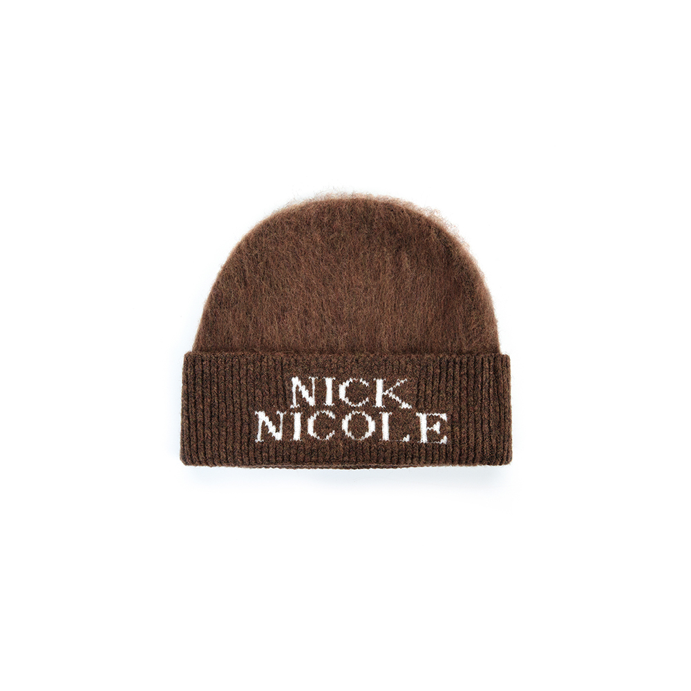 NICOLE MIXED JAQUARD BEANIE_GRAY - 감도 깊은 취향 셀렉트샵 29CM