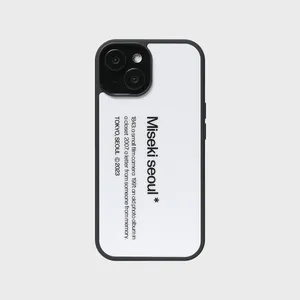 【Miseki SEOUL】Misekiseoul graphic case 02 Misekiseoul graphic case 02 CLEAR BLACK - 감도 깊은 취향