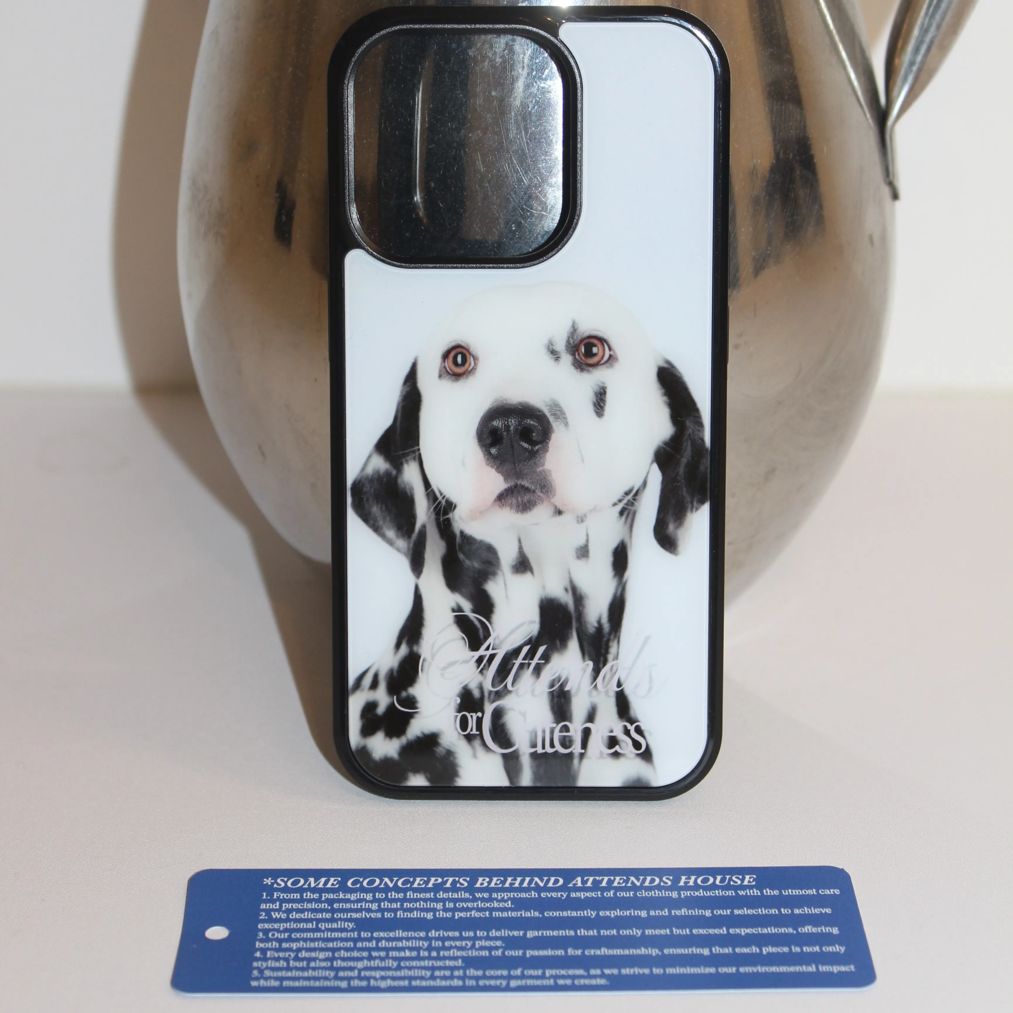 【韓国Attends アテンズ】Dog and Cat Word Card Epoxy Case Dog Word Card Epoxy Case - 감도 깊은 취향 셀렉트샵 29CM