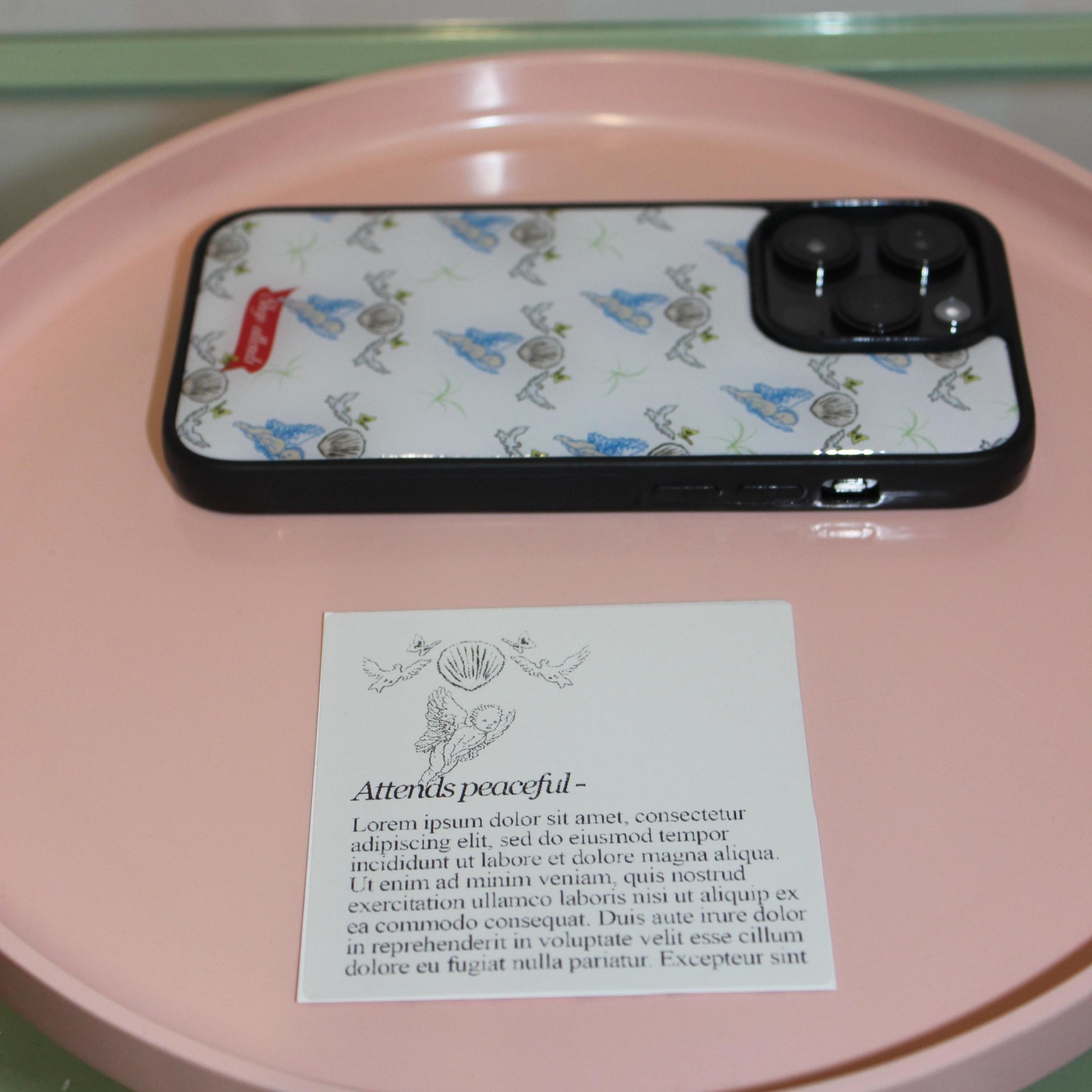 【韓国Attends アテンズ】Peaceful epoxy case Peaceful Epoxy Case - 감도 깊은 취향 셀렉트샵 29CM