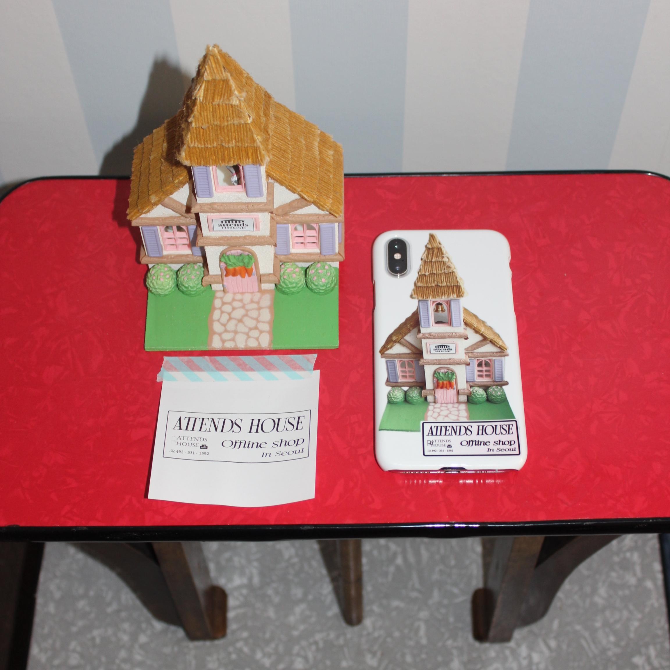 【韓国 Attends】ATTENDS HOUSE MINIATURE CASE ATTENDS HOUSE MINIATURE Case - 감도 깊은 취향 셀렉트샵 29CM