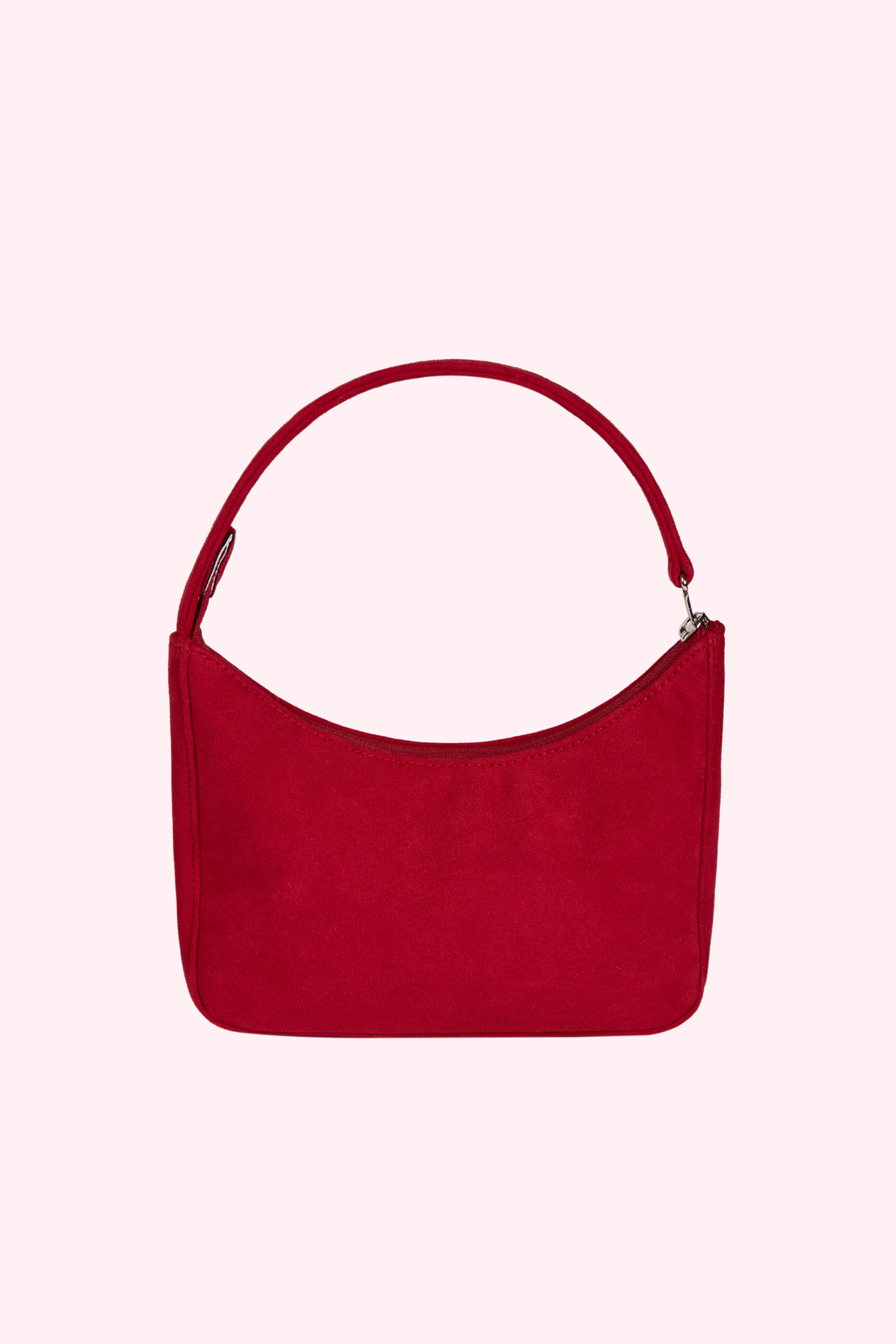 【韓国Attends アテンズ】Attends suede top handle bag Attends suede top handle bag (Black) - 감도 깊은 취향 셀렉트