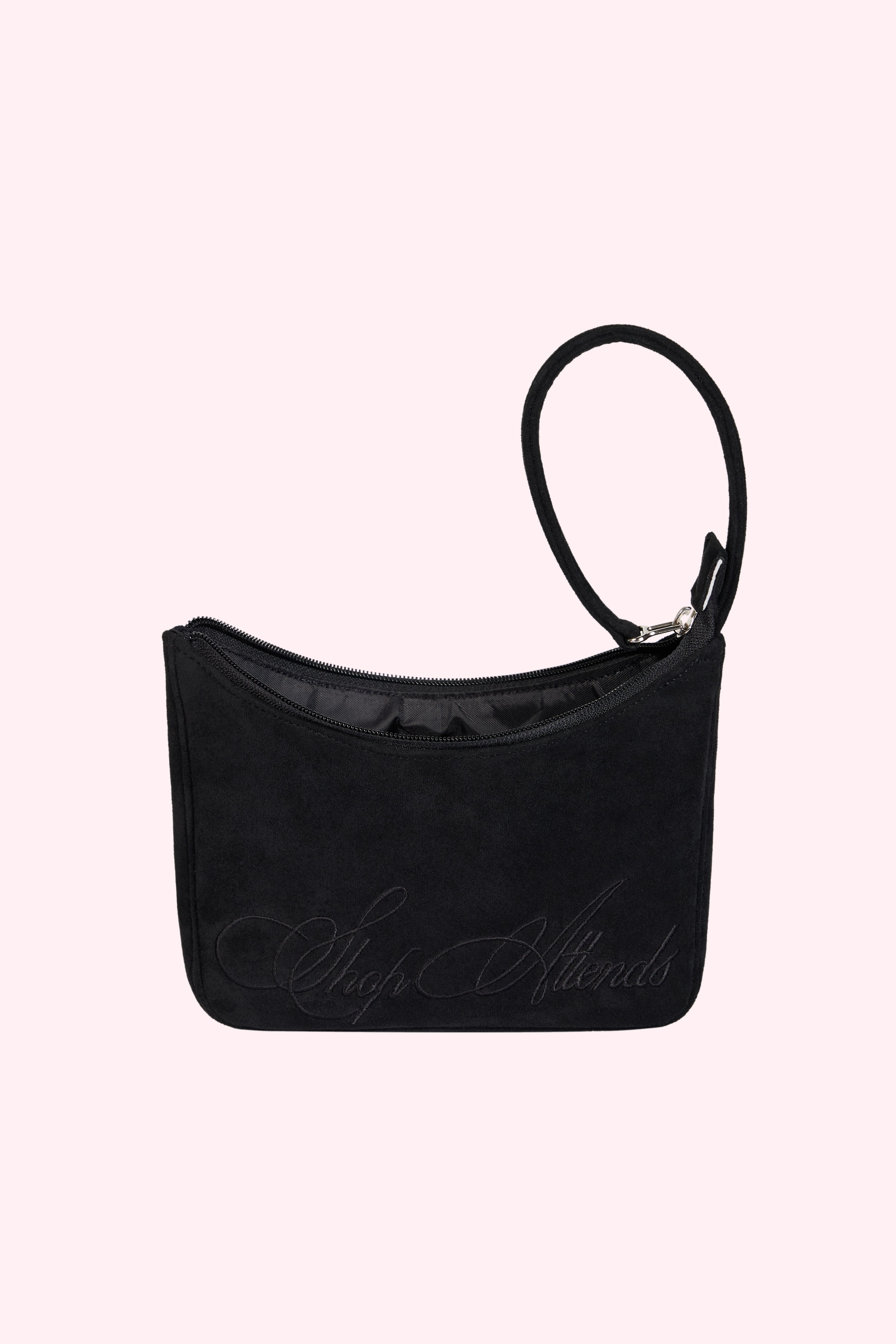【韓国Attends アテンズ】Attends suede top handle bag Attends】Attends suede top handle bag☆韓国 人気☆バッグ
