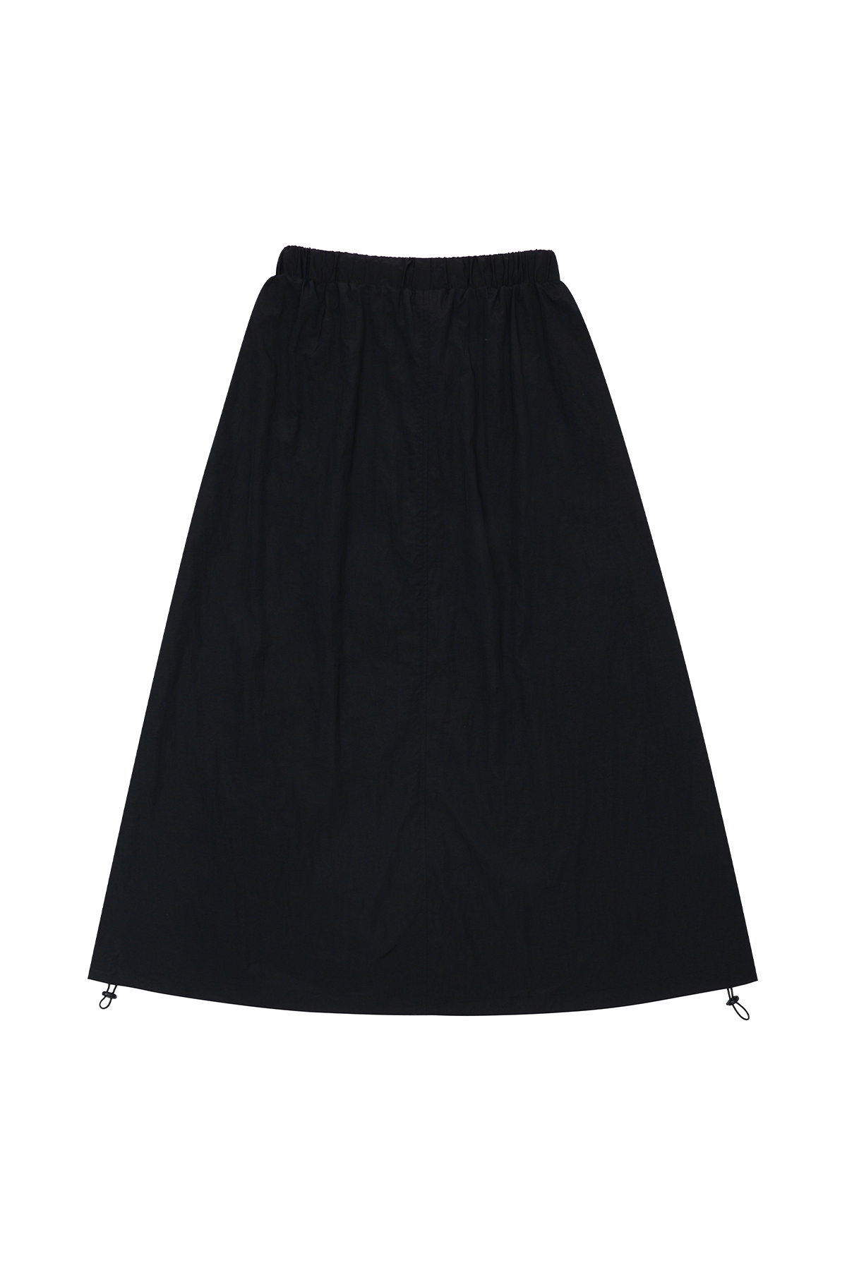 SPORTY NYLON MAXI SKIRT BLACK - 감도 깊은 취향 셀렉트샵 29CM