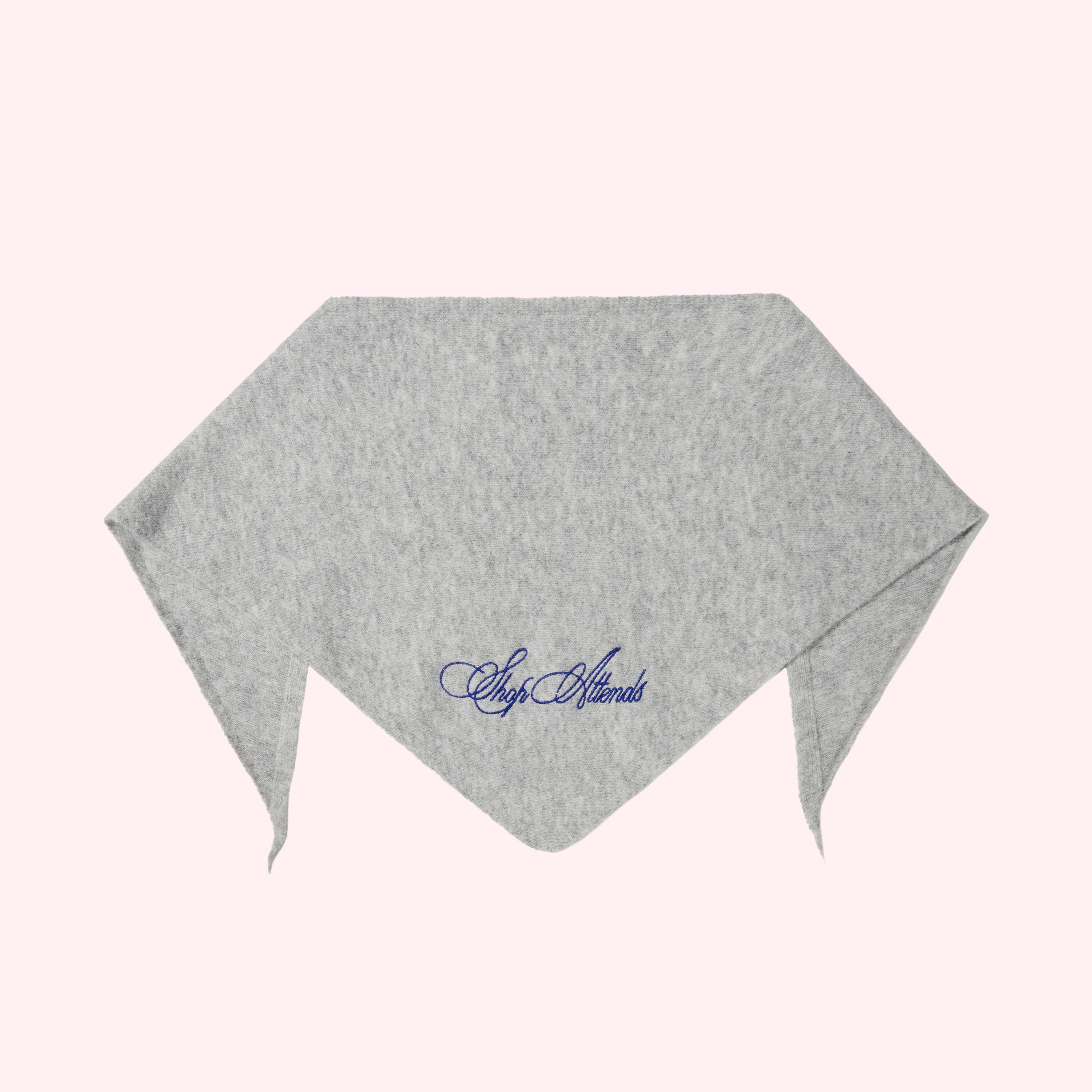 【韓国 Attends】Attends Wool Scarf Attends Wool Scarf (Melange gray) - 감도 깊은 취향 셀렉트샵 29CM