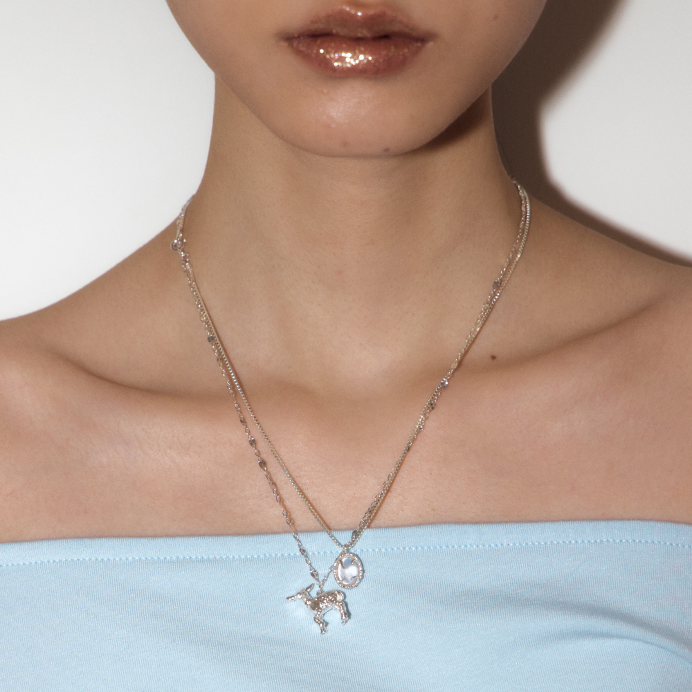 ネックレス・ペンダント [fillow] my baby lamb star necklace my baby lamb star necklace - FILLOW