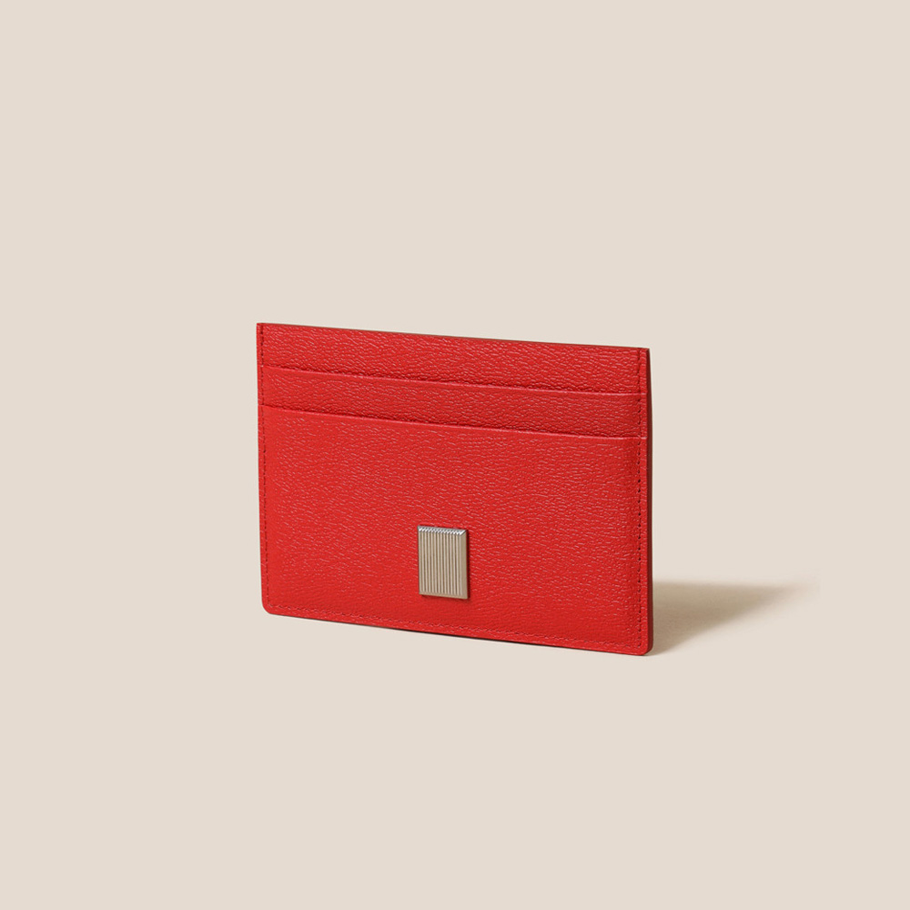 折りたたみ財布 COURONNE Stephano Flat Card Wallet RXACX24119BKX 스테파노(Stephano) 플랫 카드 지갑_COURONNE - 코오롱몰