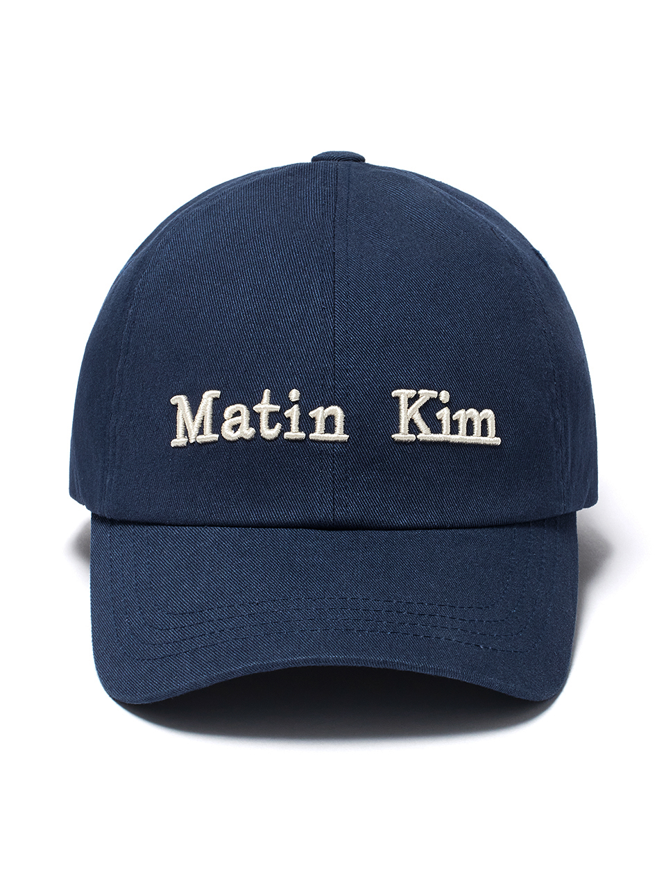 キャップ [MATINKIM]matin volume logo ball cap in beige MATIN VOLUME LOGO BALL CAP IN BEIGE - MATINKIM