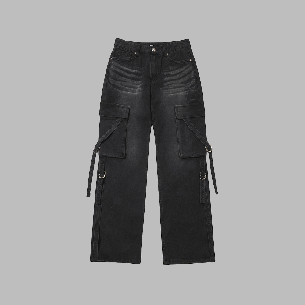ボトムスその他 [NICEGHOSTCLUB]MECHANIC PADDED PANTS_GREY(NG2EFUPA10A) MECHANIC PADDED PANTS_GREY(NG2EFUPA10A) - 감도 깊은 취향