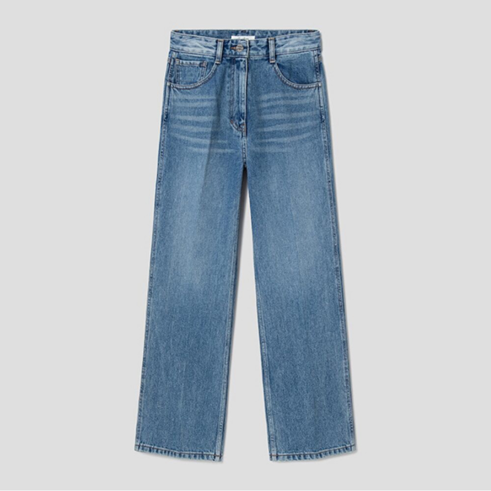 Linen straight-leg jeans (ivory) - 감도 깊은 취향 셀렉트샵 29CM