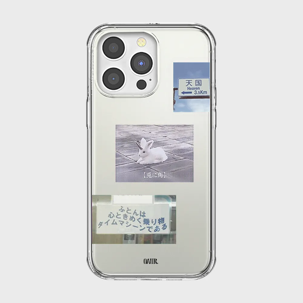 ◆MISEKI SEOUL◆ Misekiseoul graphic case 02 CLEAR BLACK MSK Misekiseoul graphic case 02 CLEAR BLACK - 미세키서울