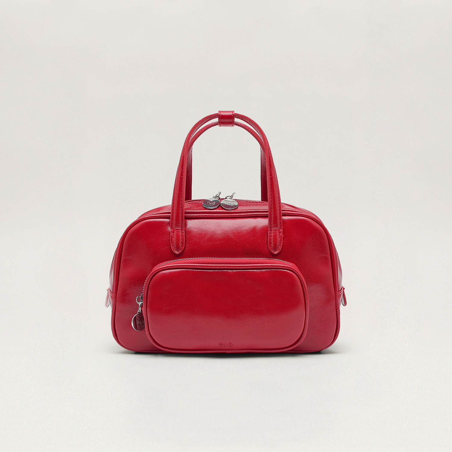 [NICEGHOSTCLUB]3STAR LOGO HOBO BAG_PINK(NG2DMUAB45A)です。 3STAR LOGO HOBO BAG_PINK(NG2DMUAB45A) - 감도 깊은 취향
