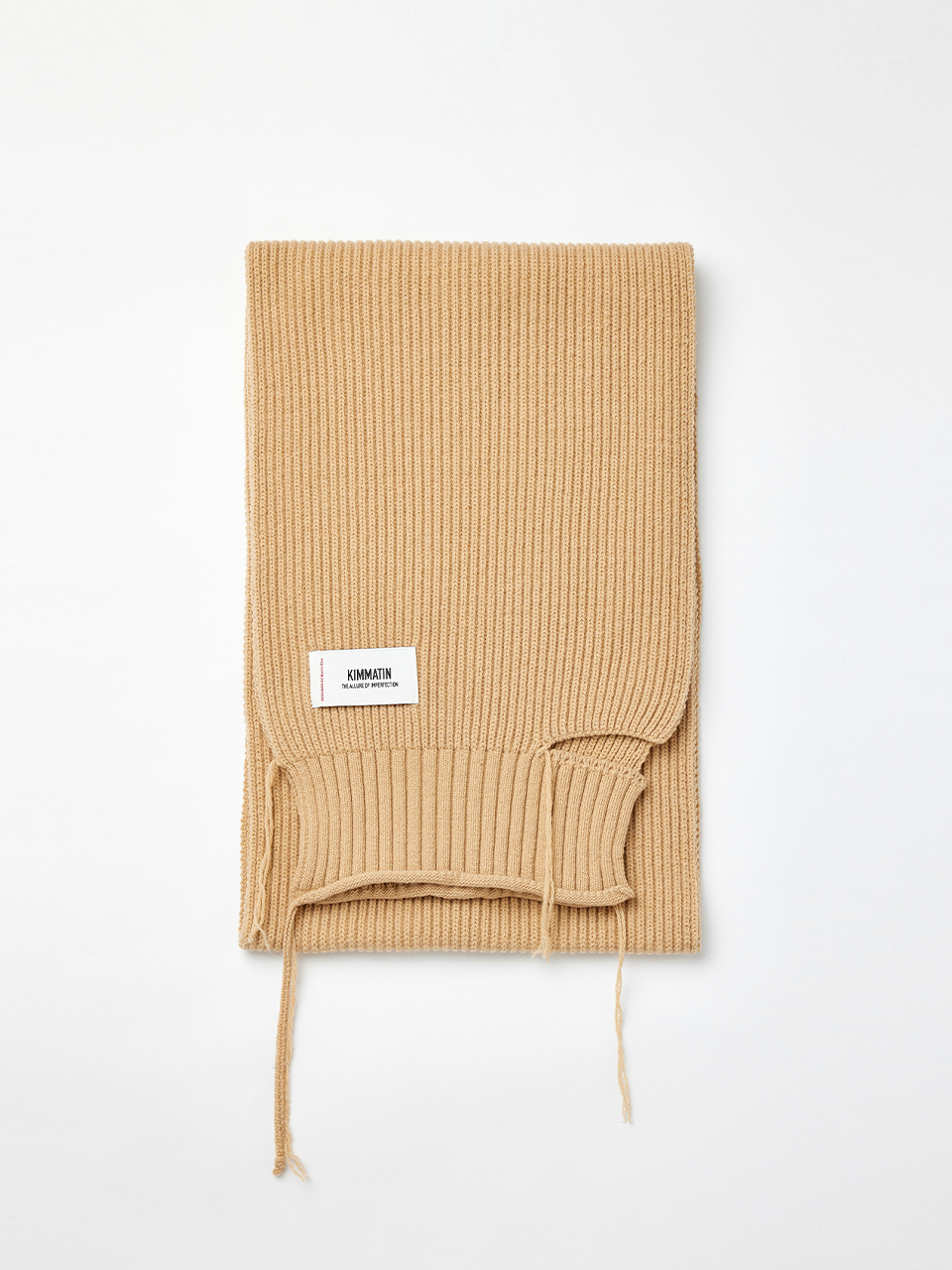 【KIMMATIN】CUT OUT WOOL KNIT MUFFLER KIMMATIN] CUT OUT WOOL KNIT MUFFLER (3 COLORS) - 감도 깊은