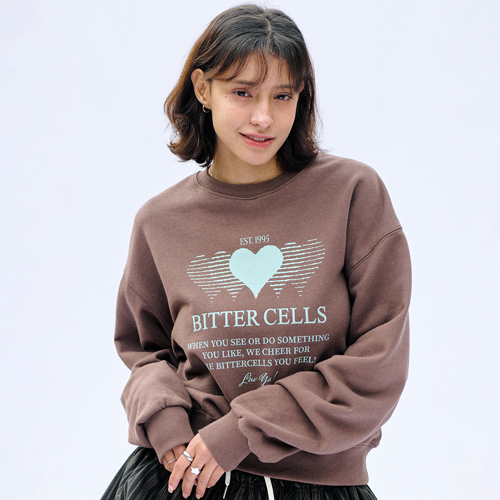 Heart Trace Sweat Shirt-Red - 감도 깊은 취향 셀렉트샵 29CM