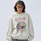 Sunny Side Up Sweat Shirt-Oatmeal