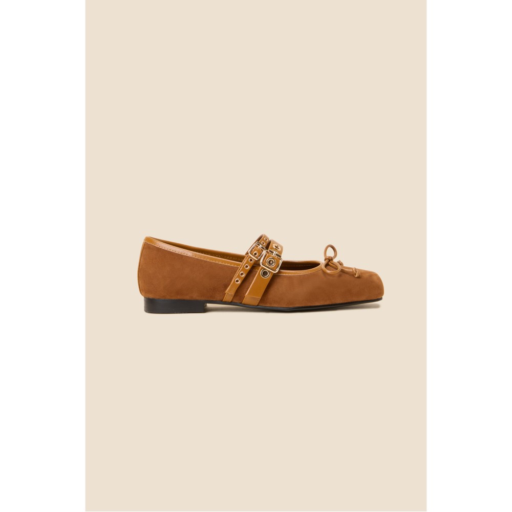 Ballerina point flats(brwon)_DG1DS25012BRN - 감도 깊은 취향