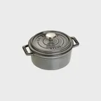 원형 꼬꼬떼 12cm 그레이 ST101218