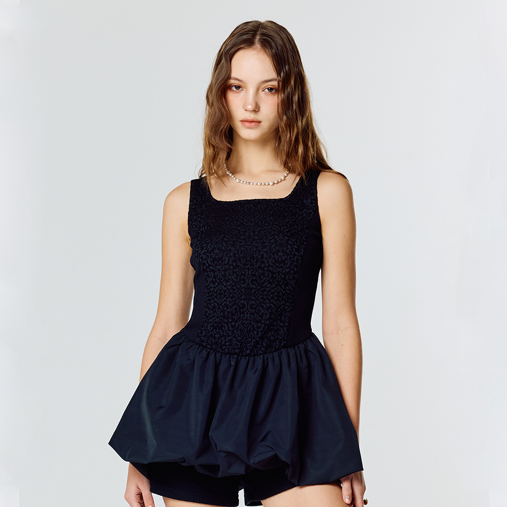 ワンピース Lartigent L15 BALLOON ONE-PIECE L15 BALLOON ONE-PIECE(BLACK) - 감도 깊은 취향 셀렉트샵 29CM