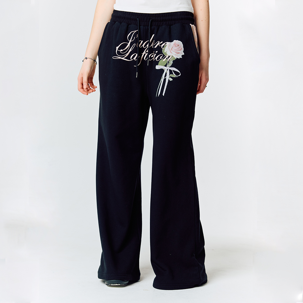 LARTIGENT ♥ L14 ROSE TRACK PANTS /追跡付 L14 ROSE TRACK PANTS (GRAY) - 감도 깊은 취향 셀렉트샵 29CM